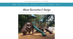 Desktop Screenshot of maine-playgrounds.com